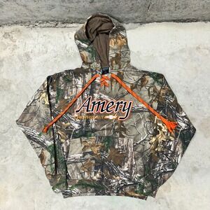 Signature Chevrolet Amery Camo Hoodie Mens Size S Realtree‎ Pullover
